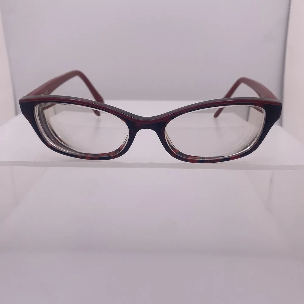 Kate Spade Eyeglasses Women FRAMES ONLY Full Rim 135 Red Black 600